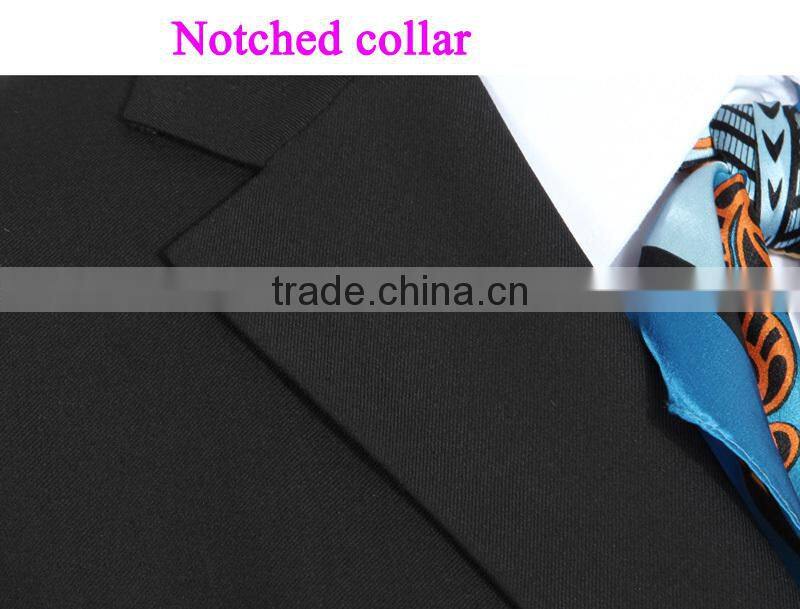 professional factory made 2 button designer notch lapel custom 3 piece women suit