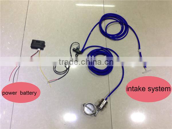 2.5 inch auto exhaust part electronic valve vacuum control cutout flag