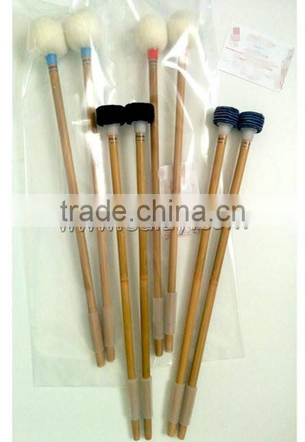 Bamboo timpani mallets/ Drum mallets sticks/Drum mallets/putnam mallets
