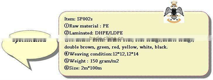 Factory Pirce PE Tarpaulin Welded Hem Goods