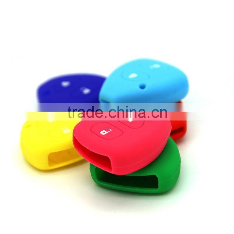 Replacement silicone car key cover for Toyota rubber car key case shell for Lexus