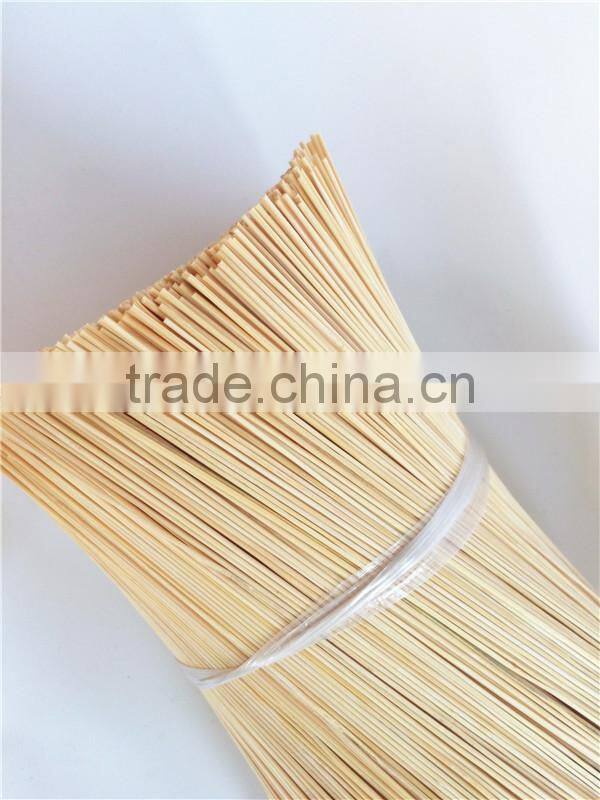 Raw Agarbattis Round Bamboo Sticks for India