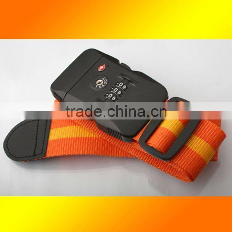 NEW mix color luggage belt, TSA approved custom recognised