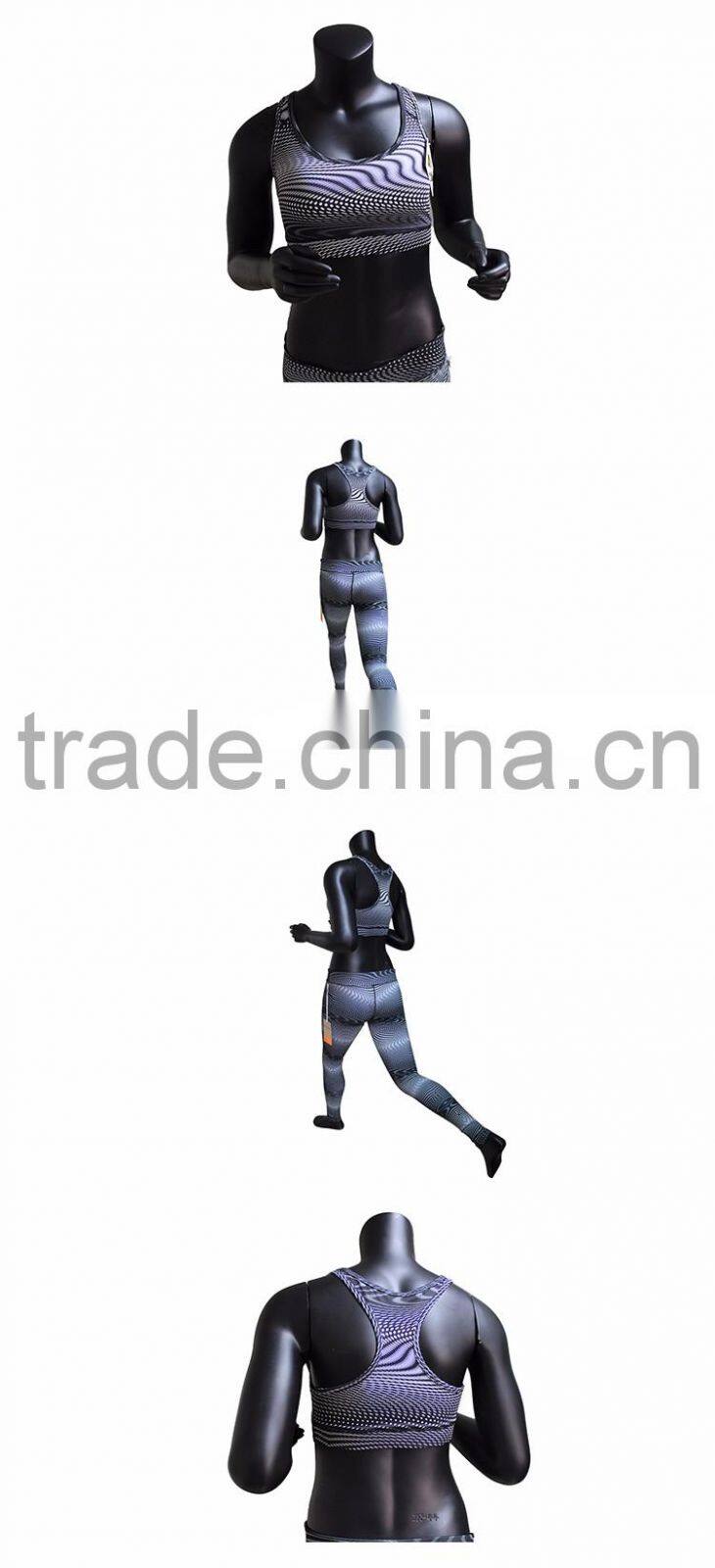 New Products 2017 Women Wear Yoga Plus Size Padded Sports Bra