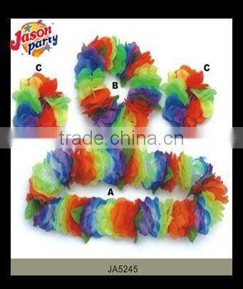 2012 artificial flower garland Hawaiian Flower Lei Garland