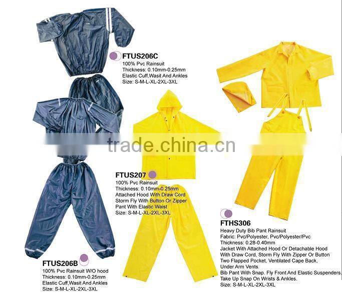 polyester Motorcycle rainsuit