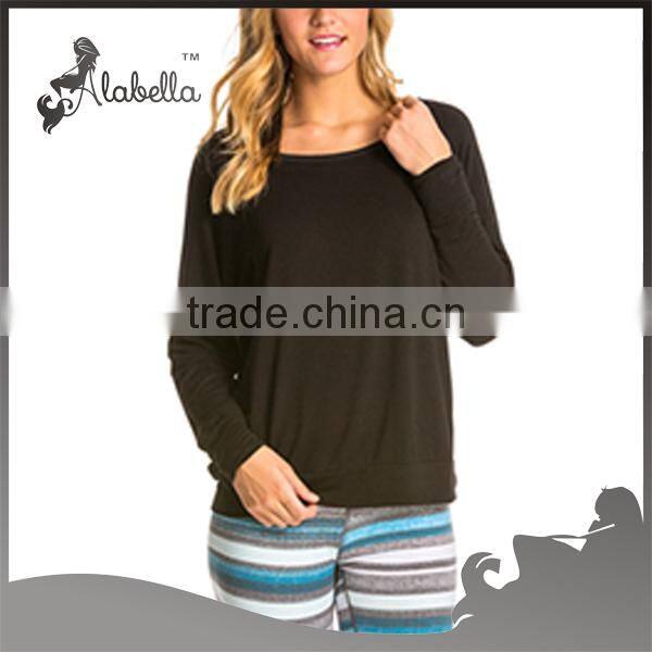 OEM fitness clothing gym shirt women dry fit shirt jersey long sleeve yoga top