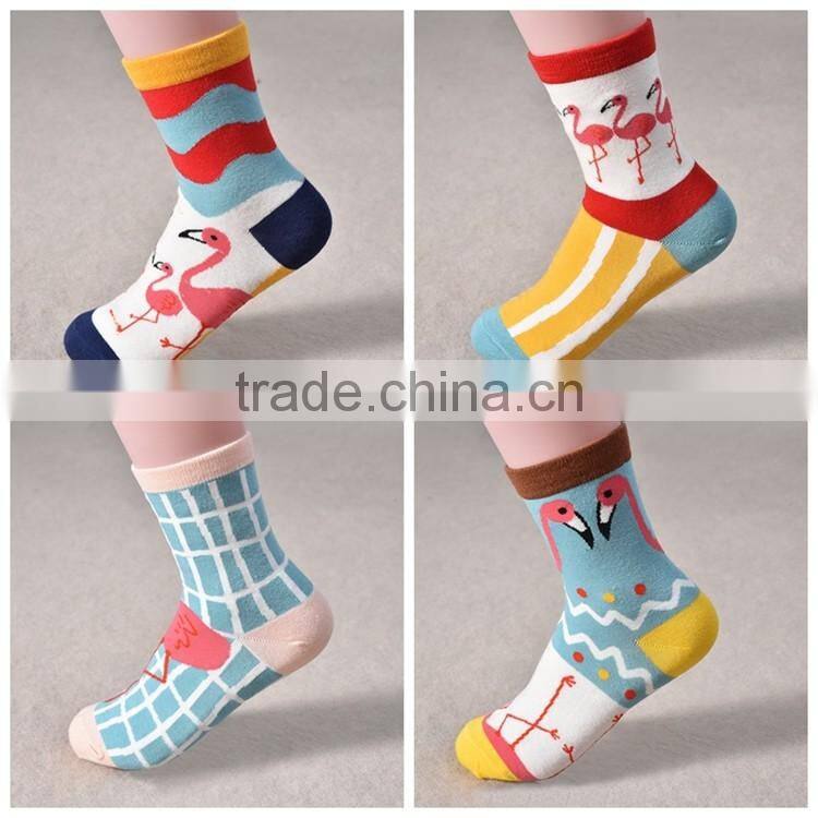 Custom women cotton happy socks