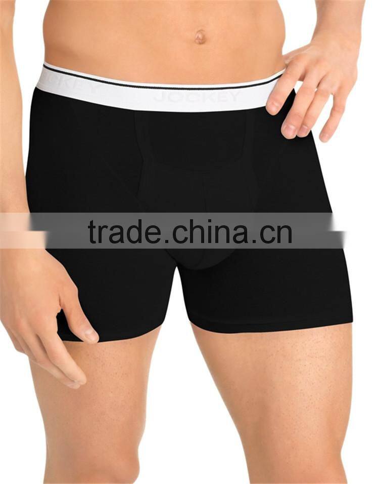 Custom fashion tight modal brief underwear for man heart boxer shorts