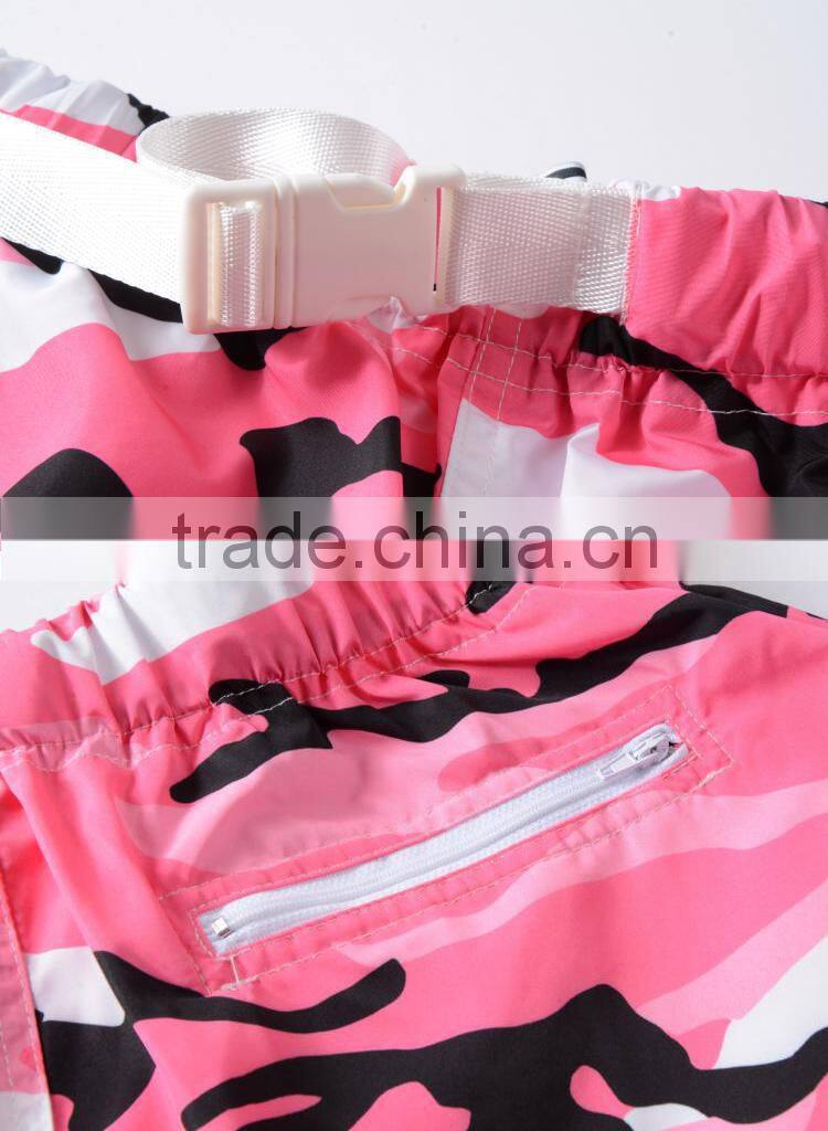 Summer custom logo camo beach shorts sports basketball training loose shorts for men