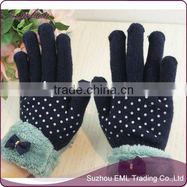 Fashion wholesale funny winter glove girls
