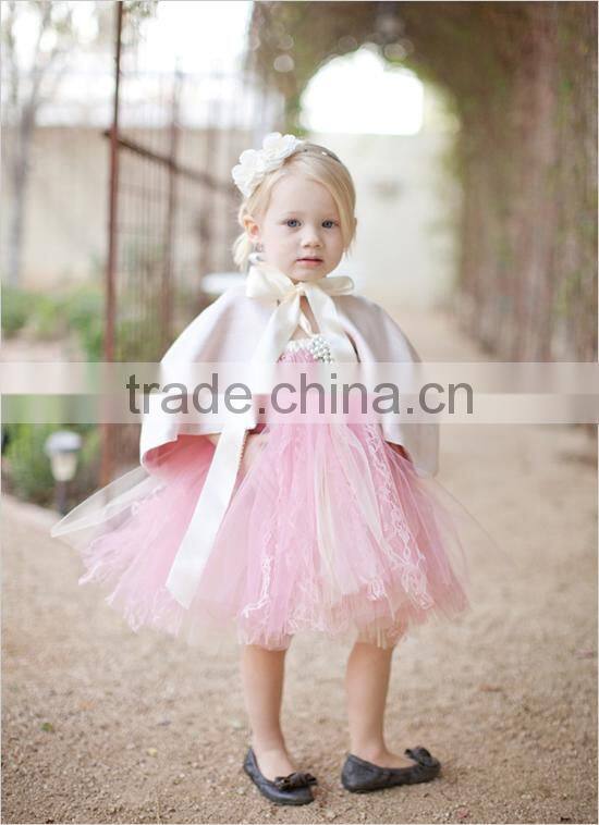 Fashion Kids Boutique Clothing Girls Tutu Dress Layered Lace Flower Girls Puffy Free Prom Party Wedding Dress