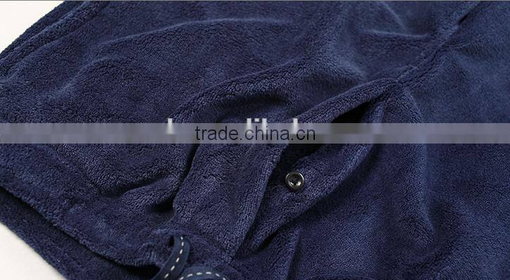 100% cotton mirco velvet pyjama trousers