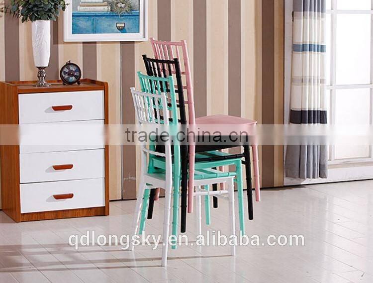 LS-4178 hot new wholesale plastic restaurant banquet chair PP chiavari chairs for event