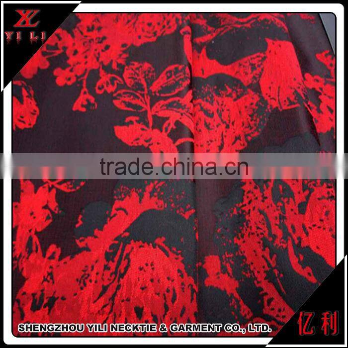 Woven China stocklot cotton jacquard textile fabric