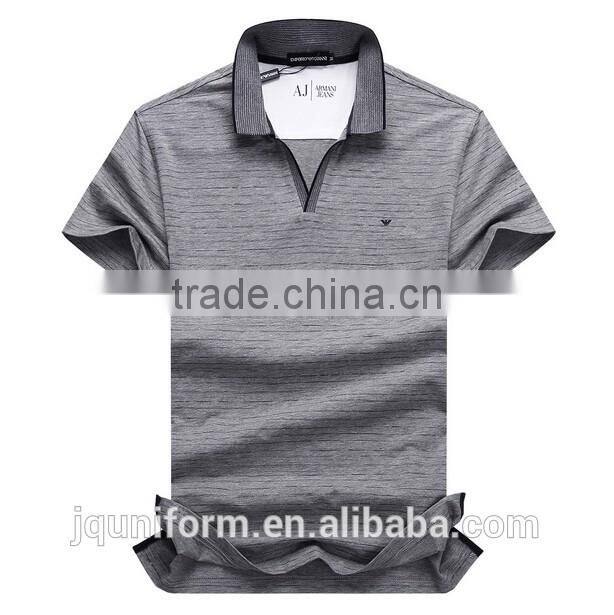 2016 New Mens short Sleeve 100% Cotton Collar Polo Shirt/T-Shirt wholesale