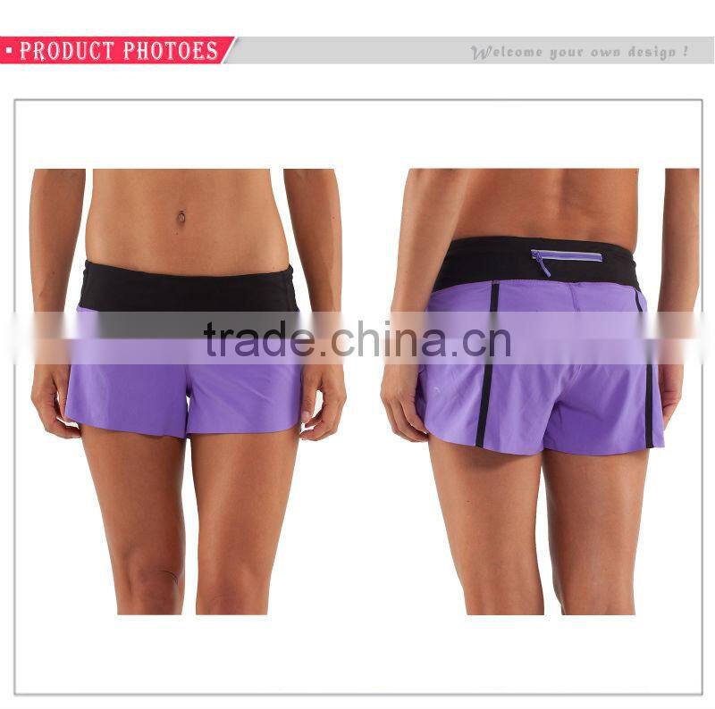 Sexy Casual Sport Shorts Blank color sport shorts for women