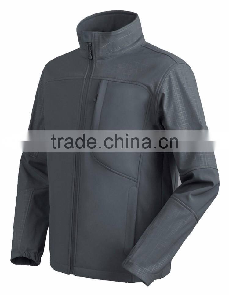 New designs spring softshell jacket men outdoor wear with waterproof and breathable