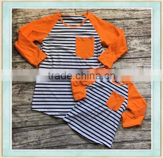 Designer western tops images white top black sleeve mischievous pumpkin embroidery halloween kids tops