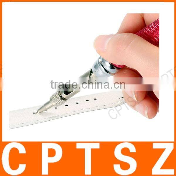 Practical Watch Band Strap Watchband Leather Punch Hole Maker Watchmakers Repair Tool