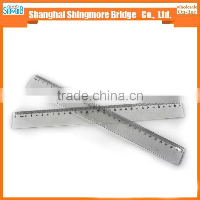 hot sales high quality 30cm plastic ruler for school