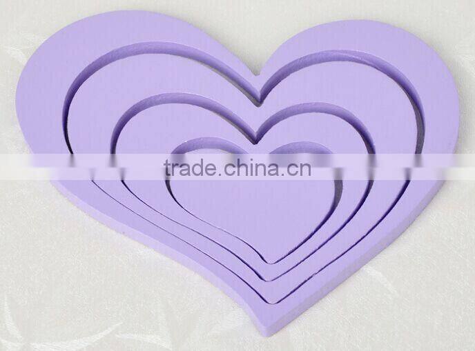 Heart shaped sticker creative wall sticker