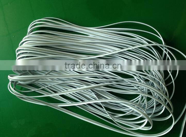 Wholesale white lighting reflective earphone line for saftety