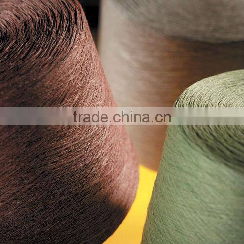 100% 60NM/1 long fiber weft spun Line yarn