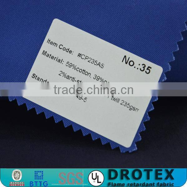 EN1149 CVC Anti-Static clothing for Boiler Suit