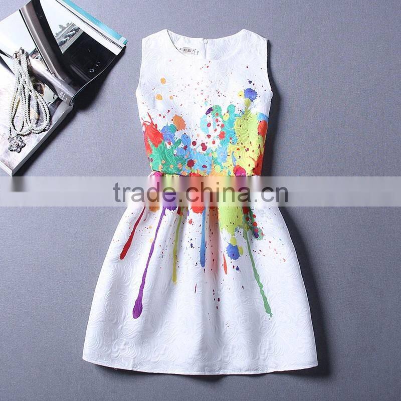 big girl long sleeve check dress/yisx young girl flower printed princess dress/new design girl holiday fashion dress