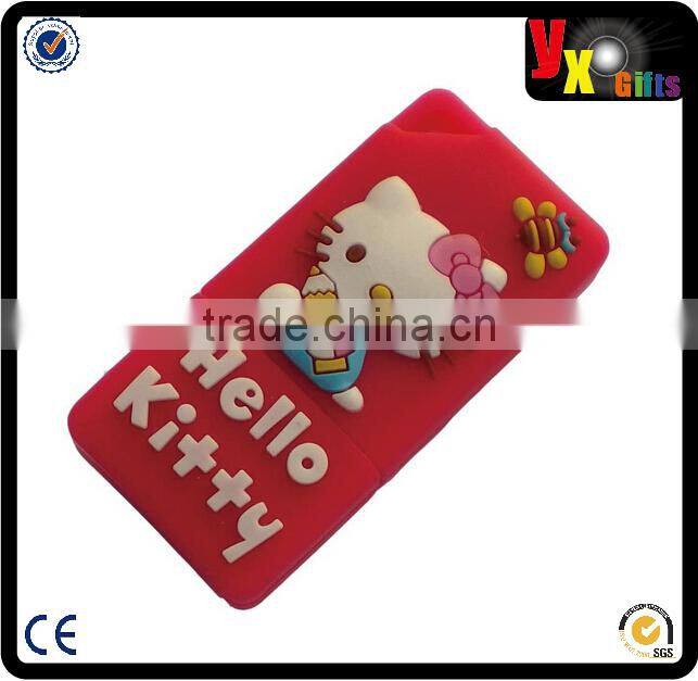 Stock,Used Products Status and PVC Material fire extinguisher shape usb flash drive