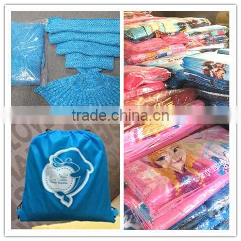 wholesale mermaid blanket, mermaid tail blanket, blanket mermaid