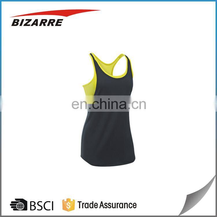 Plus size customized running vest wholesale