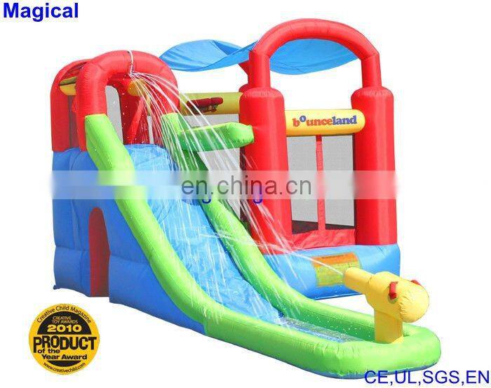 Inflatable bouncy and slide for kids