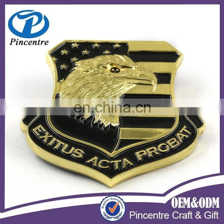 China manufacturer hot sale Colored metal cheap challenge coins