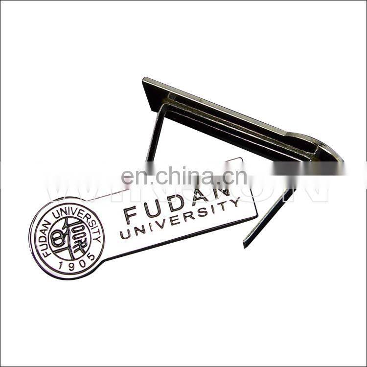 metal name plates for handbags /metal name plate holder