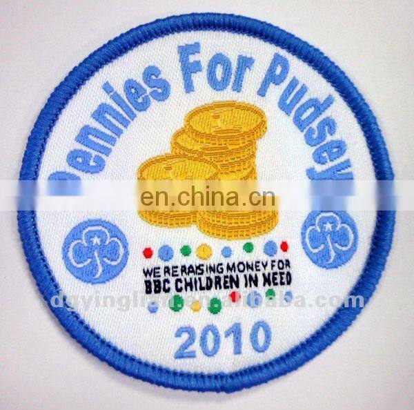 cheap and nice quality woven patch
