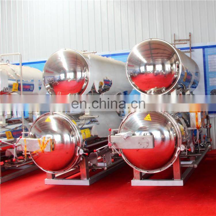 Steam cooking retort sterilizer machine