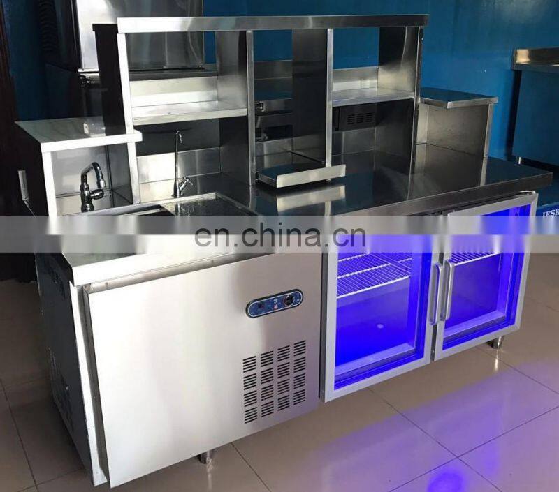 New Design Pizza Work Table Chiller with Good Service