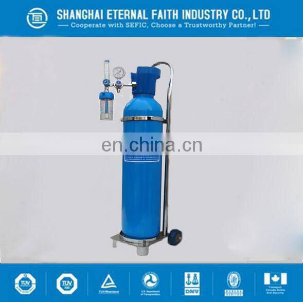 2L portable Medical Oxygen Gas cylinder