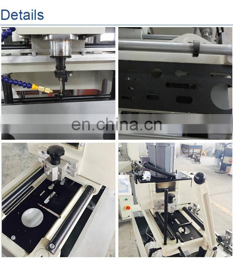 High precision cheap Aluminium window door making machine aluminium profile copy router and drilling machine