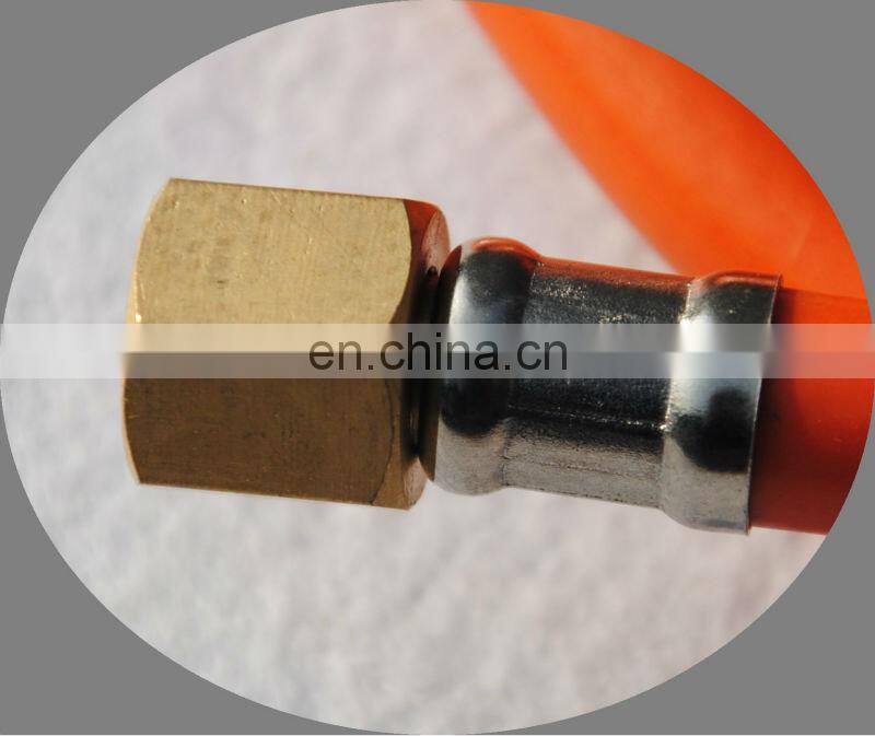 PVC Plastic LPG Gas HOSE Used in Cooker, Gas Oven, BBQ Grill with Copper FITTINGS