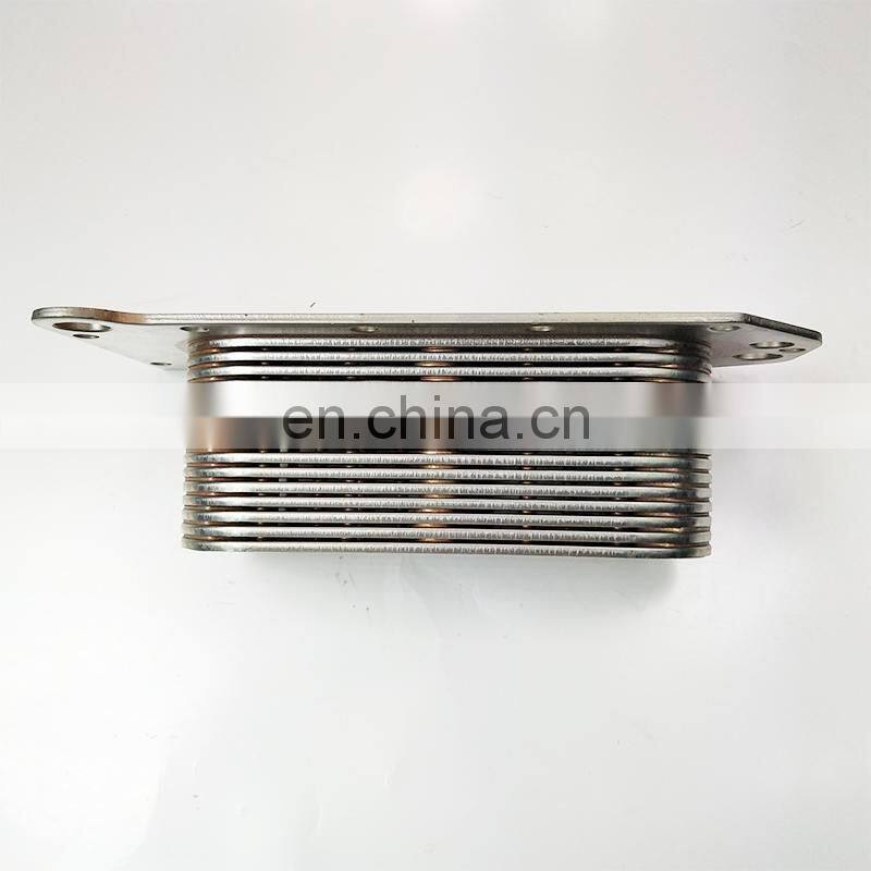 Original diesel engine parts 6L ISL QSL8.9 oil cooler core 3966365 5284362