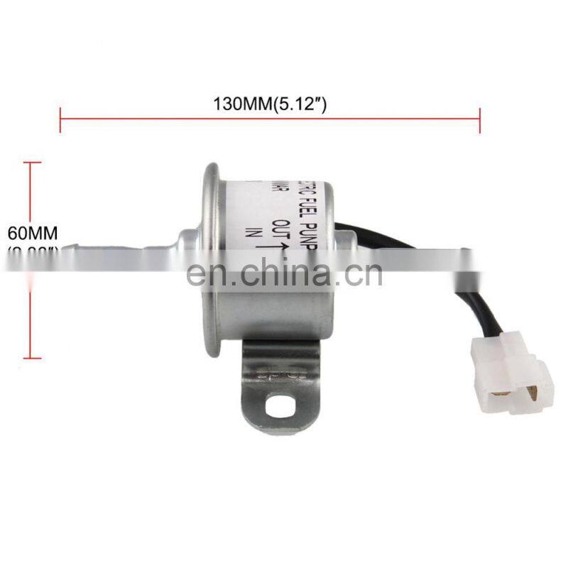 12V Electric Fuel l Pump 129612-52100 for Yanmar 4TNV88 3TNV88 4TNV84
