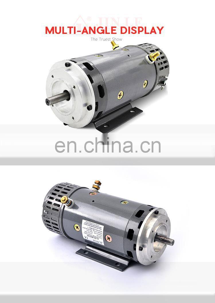 High torque electric DC motors for hydraulic pump 24 volt 3kw CCW
