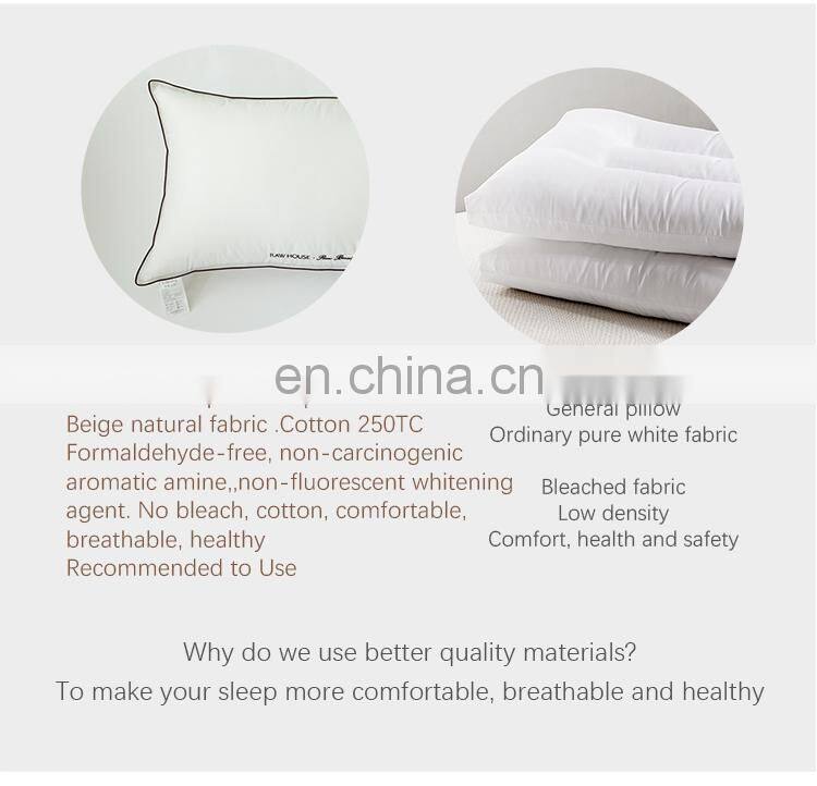 RAWHOUSE home hotel use Cassia buckwheat lavender pillow insert