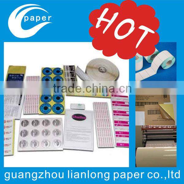 hot sale anti-counterfeit ticket with sequence bar code in Lianlong brand