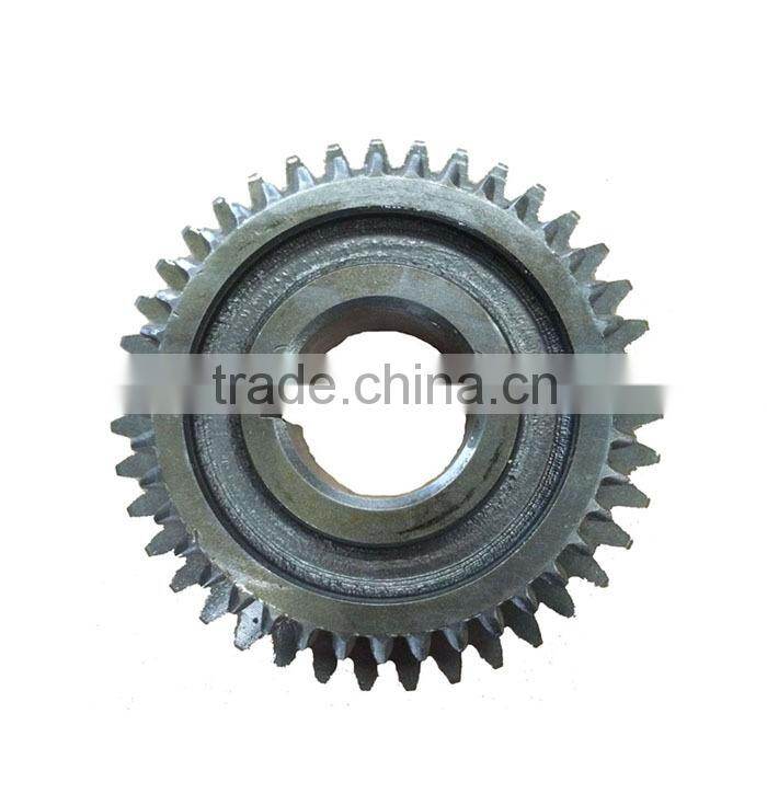 cnc high precision machining 2014 agriculture cultivator parts dual gear