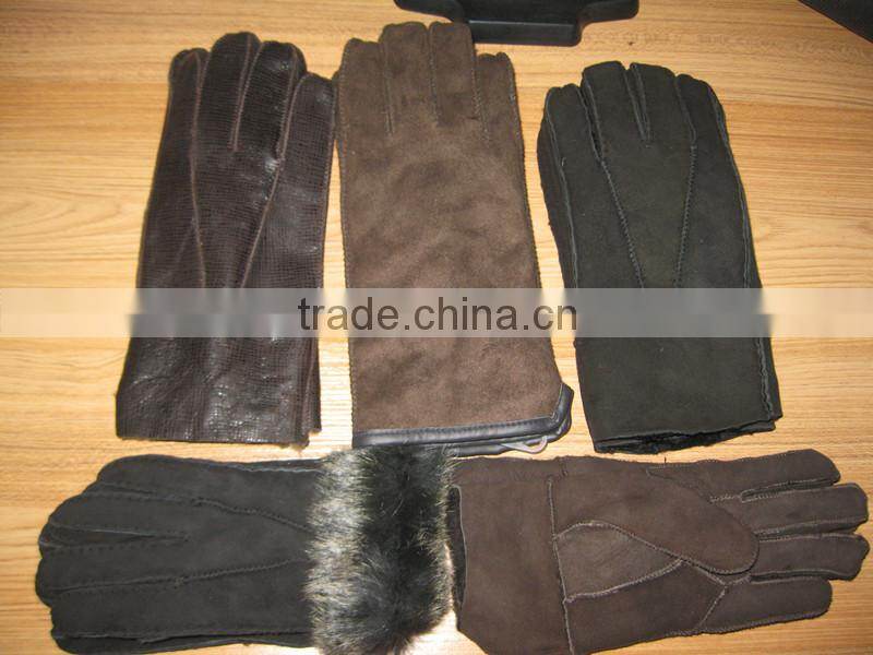 sheepskin fleece glove wholesale