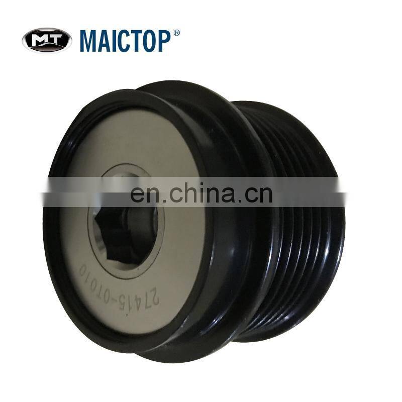 MAICTOP Car auto parts Alternator pulley 27415-0T010 for corolla 2ZRFE